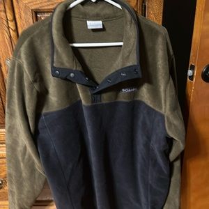 Mens Columbia pull over no pockets